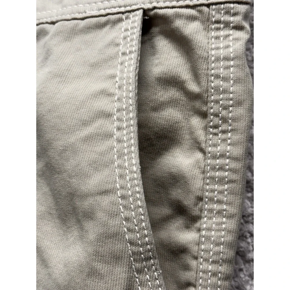 BKE BUCKLE STANDARD FIT‎ FLAT FRONT KHAKI SHORTS MENS 36 Pockets Casual - Picture 7 of 11